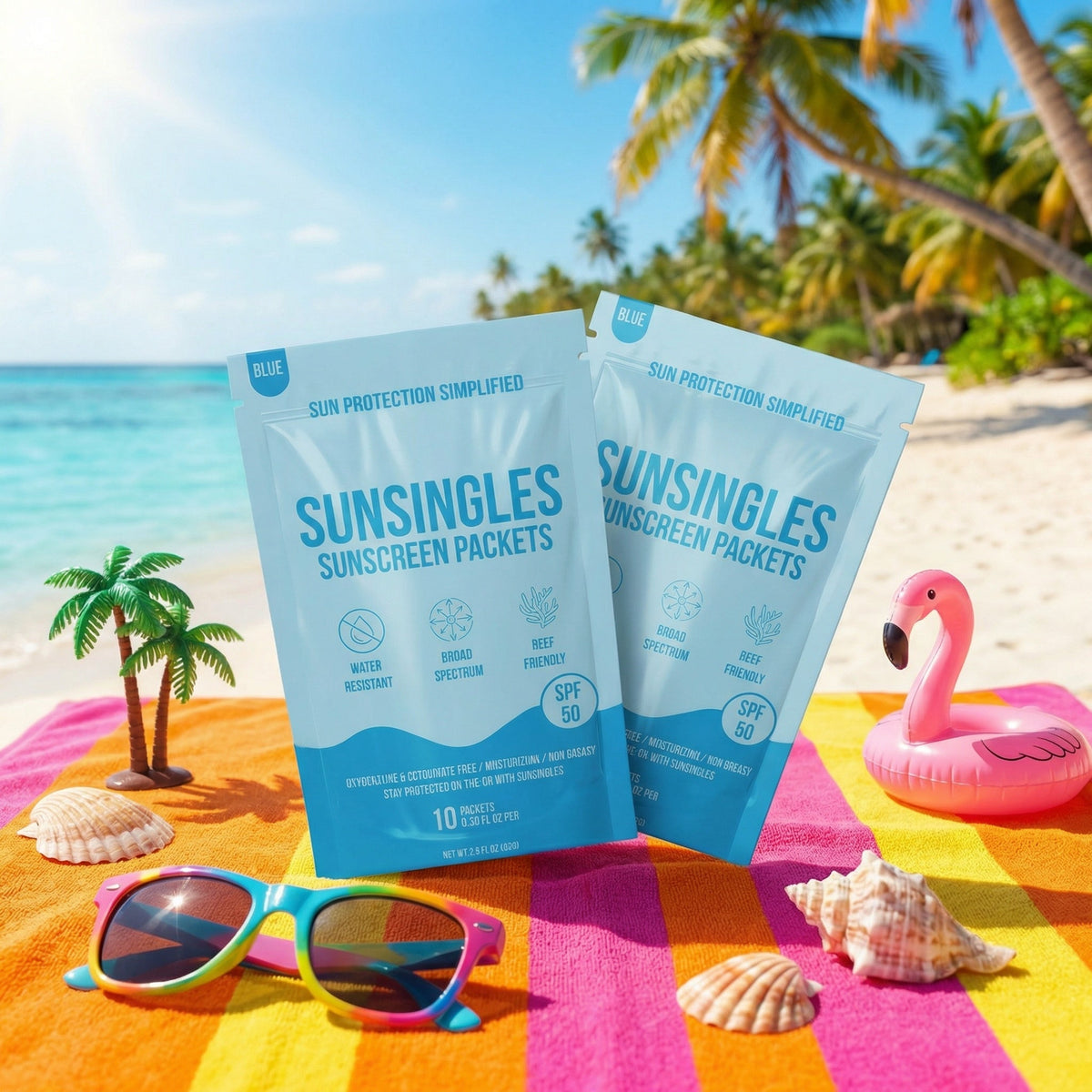 Beach & Pool Sunscreen Guide: Travel-Size SPF 50 for Vacations, Honeymoons & Destination Weddings